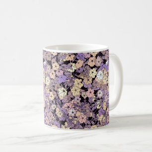 Vintage florale Elegance Kaffeetasse