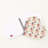 Vintage florale Elegance Notizblock (Innenseite)
