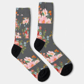 Vintage florale Elegance Socken (Rechts)