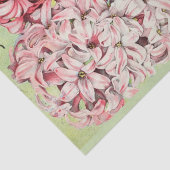 Vintage florale Ephemera Dekoupage Rosa Blume Seidenpapier (Detail)