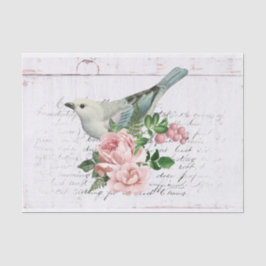 Vintage florale Ephemera Seidenpapier