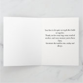 Vintage florale Happy Birthday Card Karte (Innenseite)