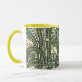 Vintage florale Jugendstil-Blume Tasse (Links)