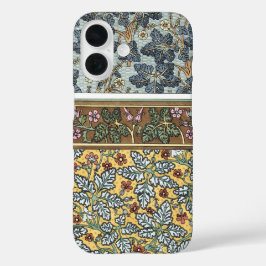 Vintage florale Jugendstil Wild Geranium Blume iPhone 16 Hülle