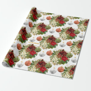 Vintage Florale Kugel Boutique Personalisiertes We Geschenkpapier