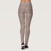Vintage florale Leggings (Rückseite)