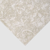 Vintage florale Medallion Decoupage Seidenpapier (Detail)