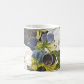 Vintage florale Pansy-Blume MusterTasse Kaffeetasse (Mittel)