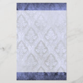 Vintage, florale Papiertastatur - Indiz (Vorderseite)