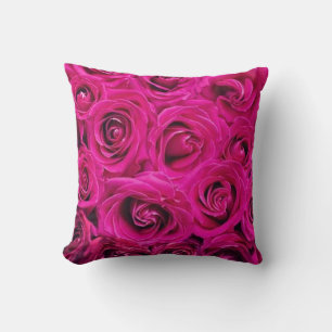 Vintage Florale Rose Elegante Kunst Kissen