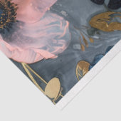 Vintage florale rustikale Textur Französisch Decou Seidenpapier (Ausschnitt)