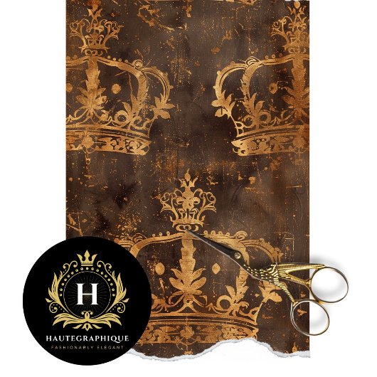 Vintage florale rustikale Textur Französisch Decou Seidenpapier