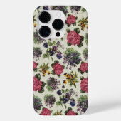 Vintage florale Tapete Case-Mate iPhone Hülle (Rückseite)