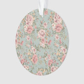 Vintage florale Tapete Ornament (Vorderseite)