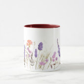 Vintage florale Tasse (Zentrum)