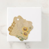 Vintage florale Umschlag Scrapbook Verzierung Geschenkanhänger (Beispiel)