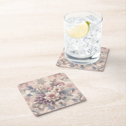 Vintage florale Untersetzer (Vor Ort)