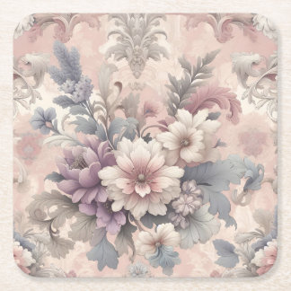 Vintage florale Untersetzer