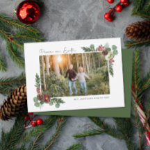 Vintage Floralfriedensfotokarte