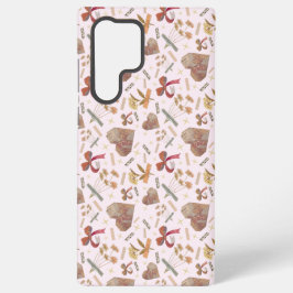 Vintage Florals & Paper Hearts Samsung Case Galaxy Hülle