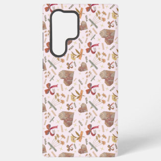 Vintage Florals & Paper Hearts Samsung Case Galaxy Hülle