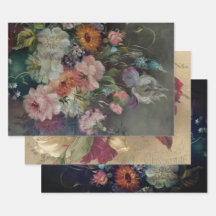 VINTAGE FLORALSCHWERE SCHWERE SCHWERPUNKTE