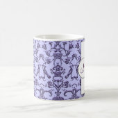 Vintage Florentine Damask (Monogram) Kaffeetasse (Mittel)