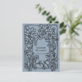 Vintage Florentiner Graduierungspartei Einladung (Stehend Vorderseite)