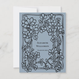 Vintage Florentiner Graduierungspartei Einladung