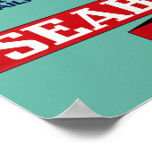 Vintage Florida Eisenbahn Poster (Ecke)