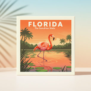 Vintage Florida Fliese