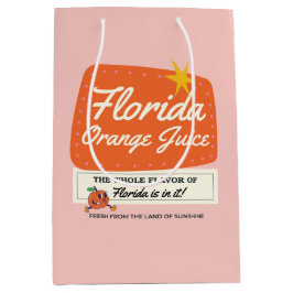 Vintage Florida-Geschenktasche Mittlere Geschenktüte