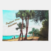 Vintage Florida Geschirrtuch (Horizontal)