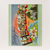 Vintage Florida-Gruß Puzzle (Vertikal)