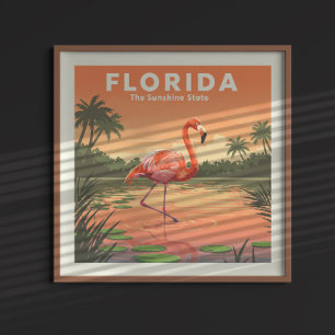 Vintage Florida Poster