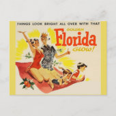 Vintage Florida Postkarte (Vorderseite)
