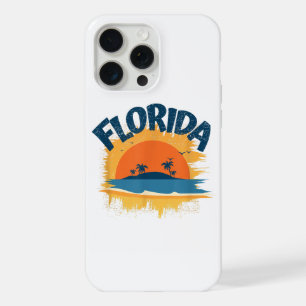Vintage Florida Retro T-Shirt Design Sonnenschein iPhone 15 Pro Max Hülle