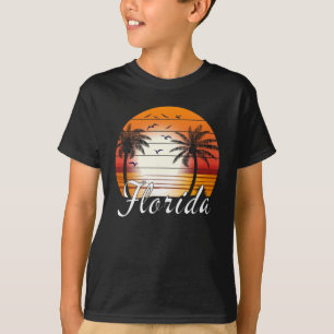 Vintage Florida USA Palmen Sommer Strand T-Shirt