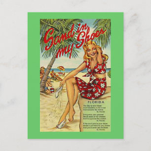 Vintage Florida, USA - Postkarte
