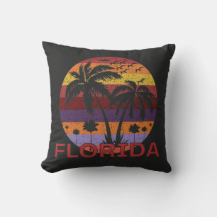 Vintage Florida USA Sommerstrand Kissen
