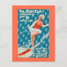 Vintage Florida Wasserski Weltmesse