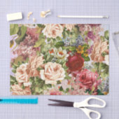 Vintage floriferone Collage Seidenpapier (Handwerk)