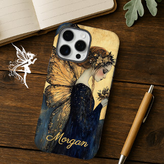 Vintage Flotte und Gold iPhone 16 Pro Max Hülle