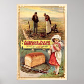 Vintage Flour Advertising Poster (Vorne)
