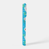 Vintage Flower Pattern Mobile Cover iPhone Hülle (Rechte Seite)