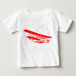 Vintage-Flugboot Baby T-shirt