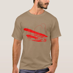 Vintage-Flugboot T-Shirt