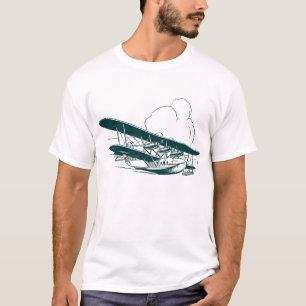 Vintage-Flugboot T-Shirt