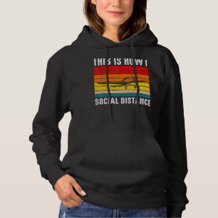 Vintage Fluglotsenflugschule Hoodie