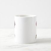Vintage Flugmaschine Kaffeetasse (Mittel)